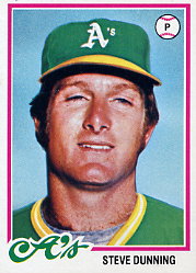1978 Topps Baseball Cards      647     Steve Dunning